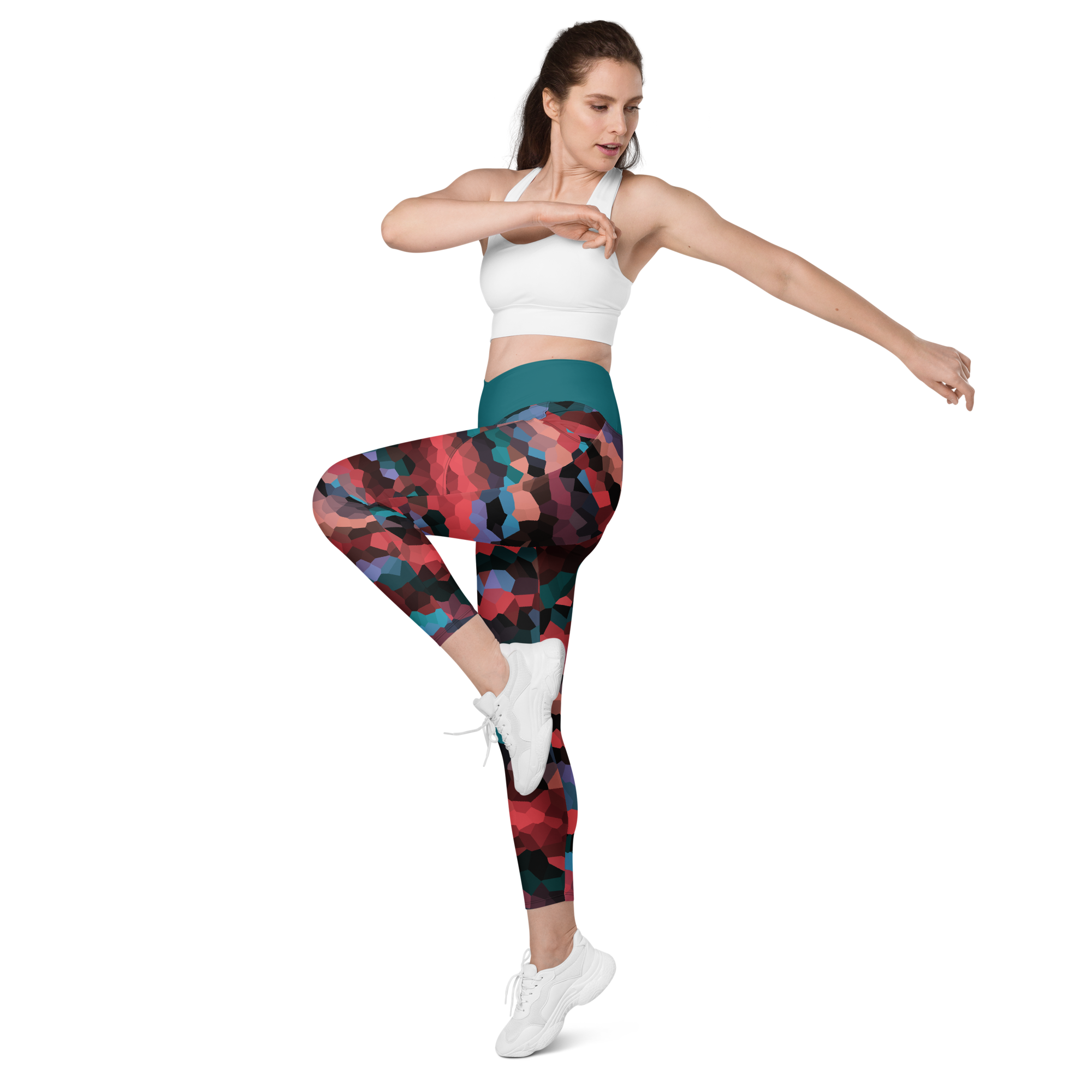 all-over-print-crossover-leggings-with-pockets-white-left-front-2-62d5957bb8565.png Crossover leggings with pockets - Image 7