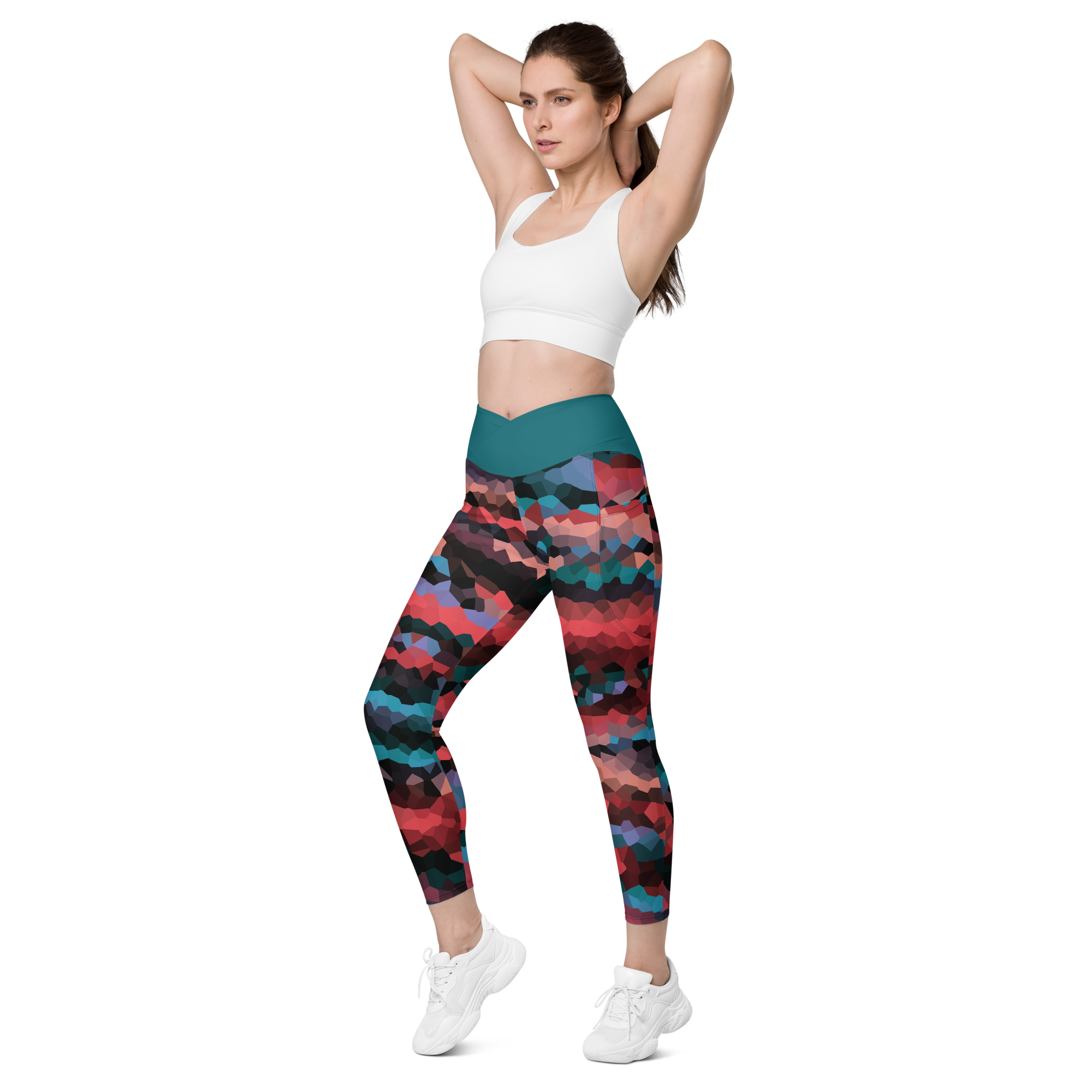 all-over-print-crossover-leggings-with-pockets-white-left-front-62d5957bb8978.png Crossover leggings with pockets - Image 9