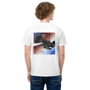 Unisex garment-dyed pocket t-shirt