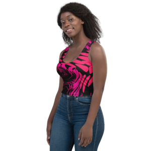 All-Over Print Crop Top