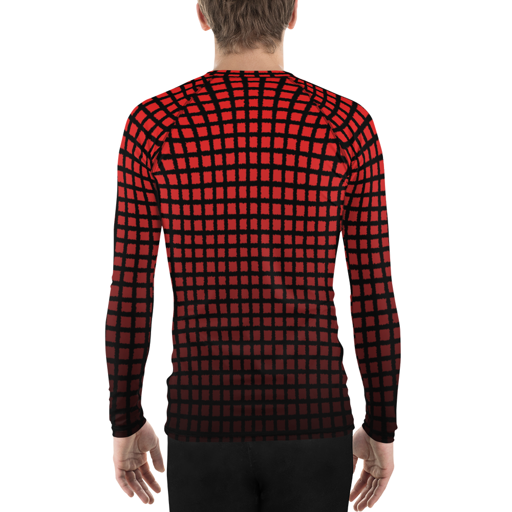 all-over-print-mens-rash-guard-white-back-62fd5d50c9cdc.png Men's Rash Guard - Image 2