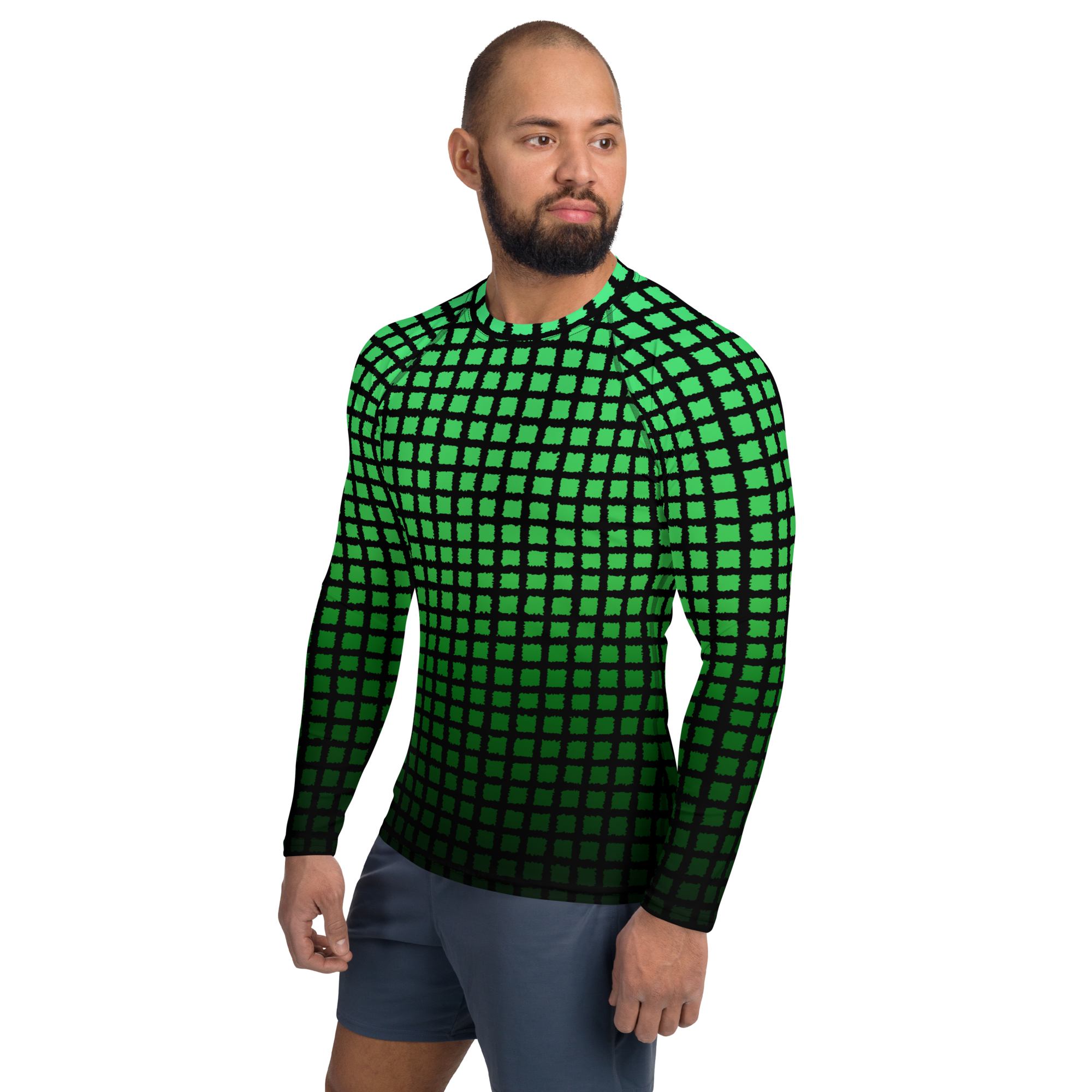 all-over-print-mens-rash-guard-white-left-62fd694cb269f.png Men's Rash Guard - Image 3