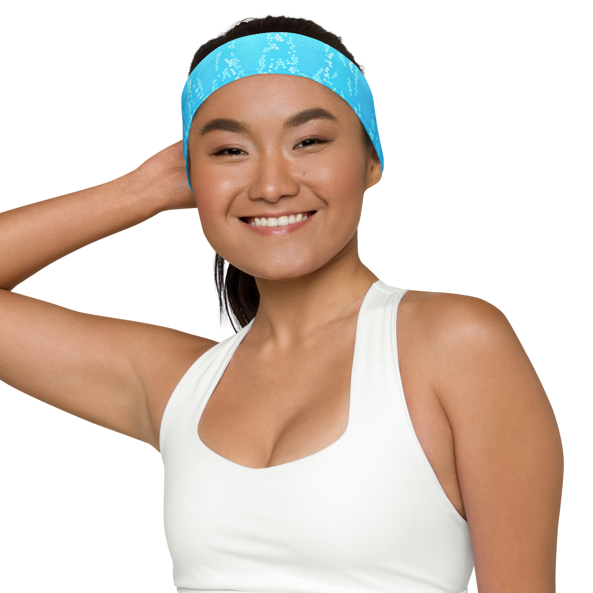 all-over-print-headband-white-front-6312729880f96.png Headband - Image 2