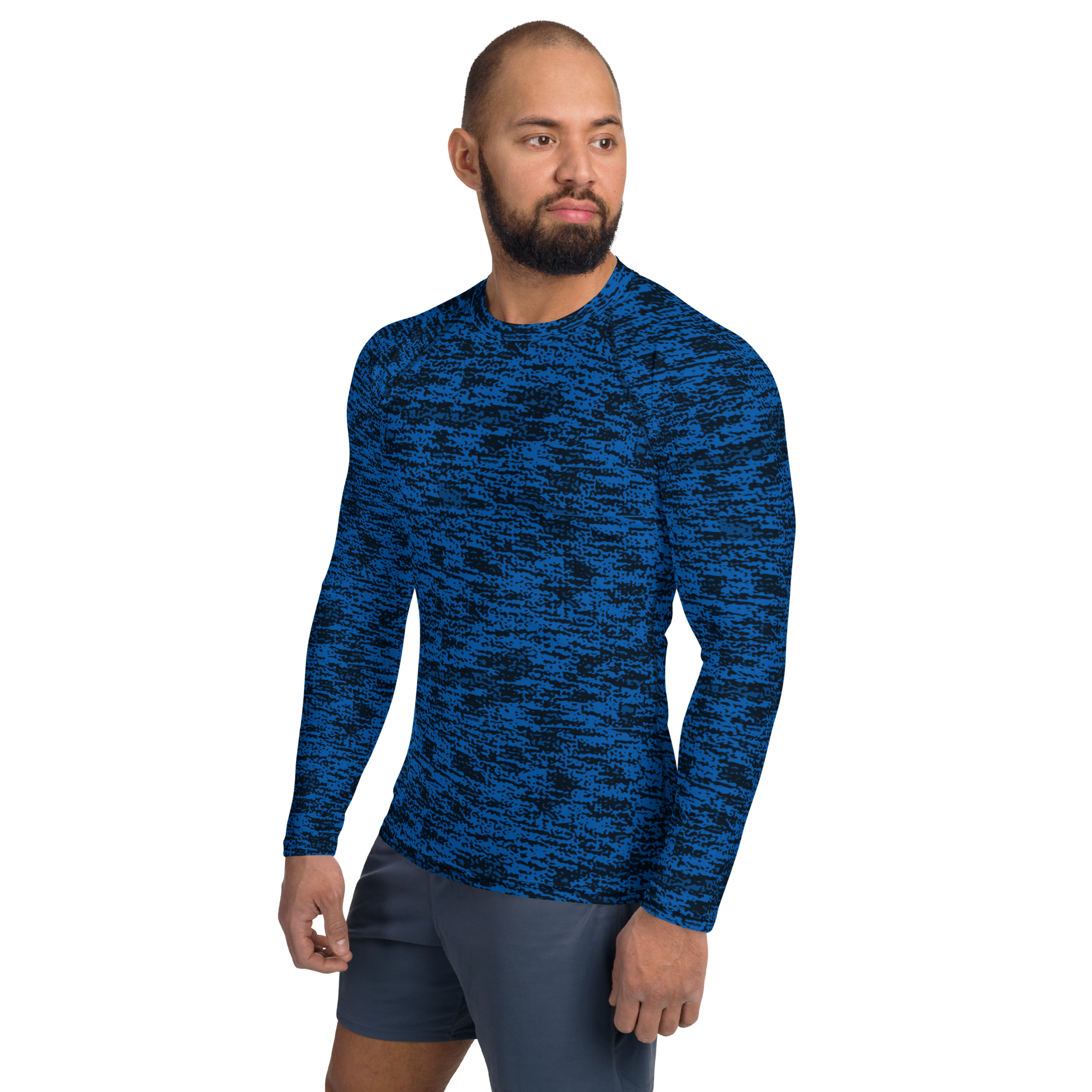 all-over-print-mens-rash-guard-white-left-6314f8555eb7c.png Men's Rash Guard - Image 3