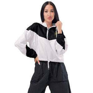 Womans Cropped Windbreaker