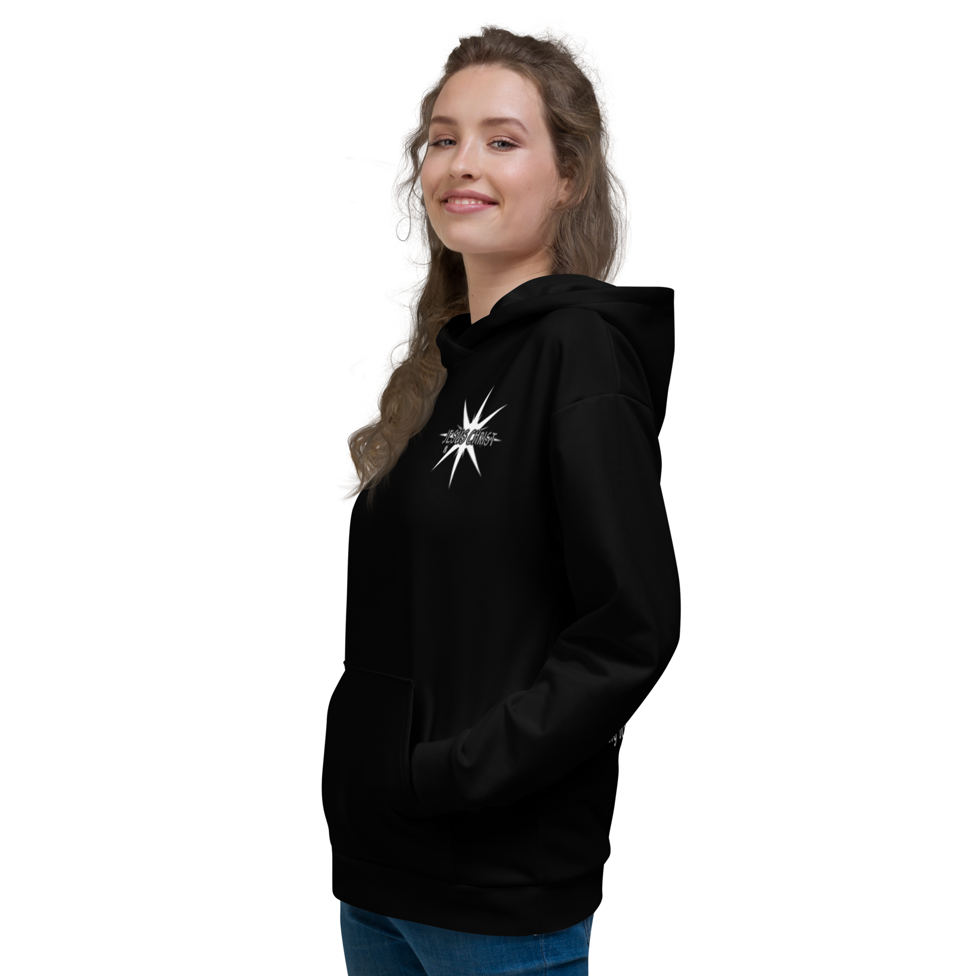 all-over-print-unisex-hoodie-white-left-633cbf88c6c2d.png Unisex Hoodie - Image 4
