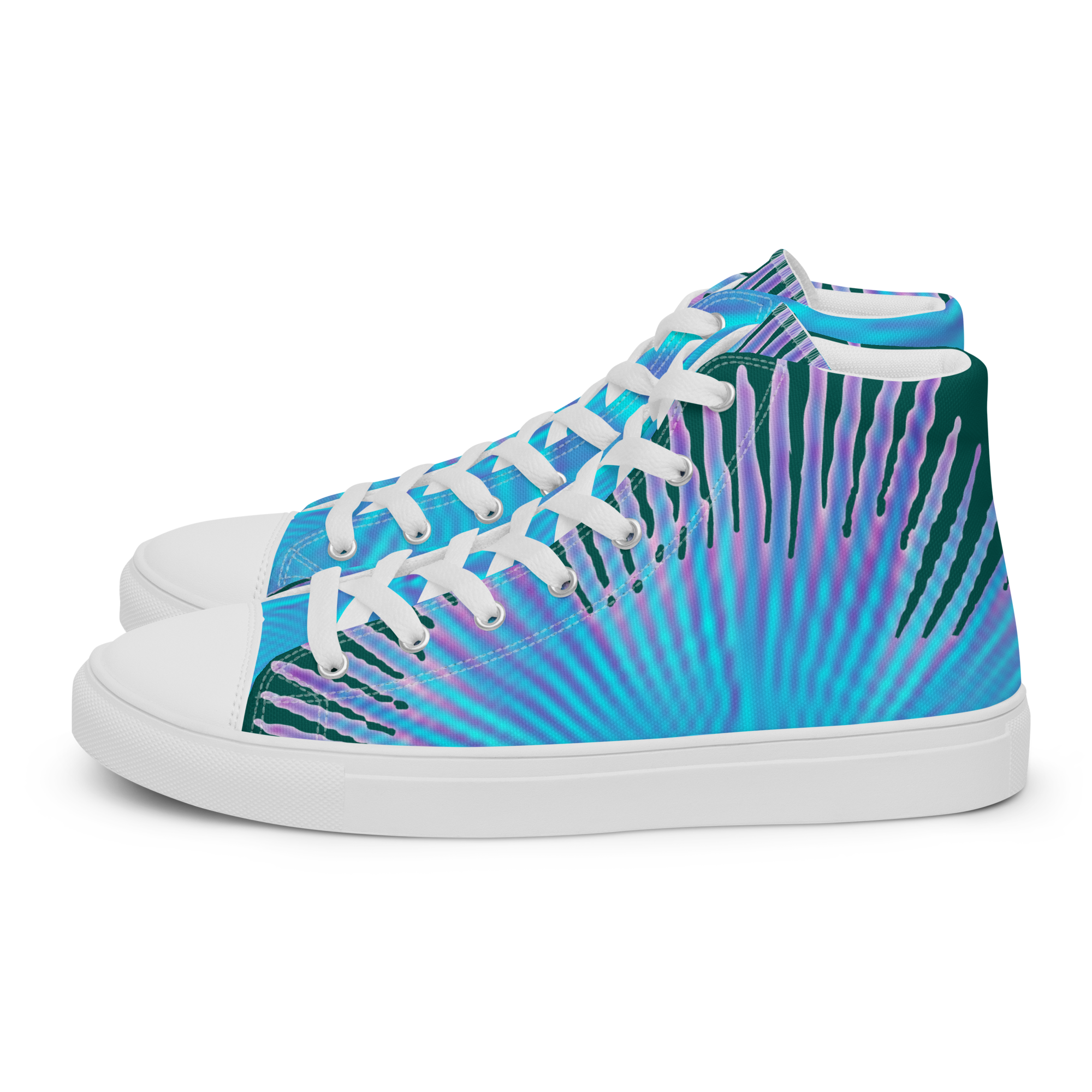 womens-high-top-canvas-shoes-white-left-63409d8c04c1f.png Women’s high top canvas shoes - Image 2