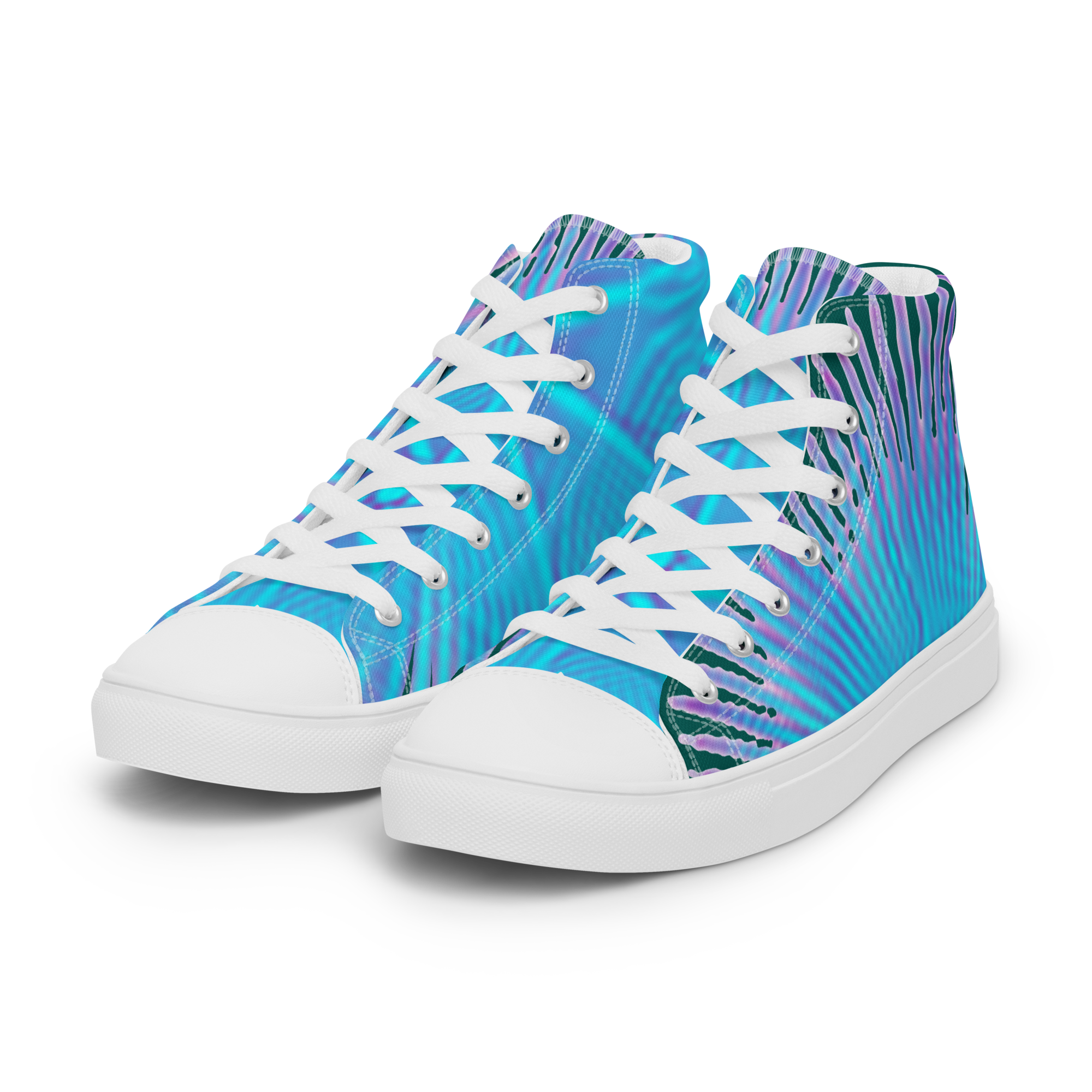 womens-high-top-canvas-shoes-white-left-front-63409d8c05289.png Women’s high top canvas shoes - Image 8