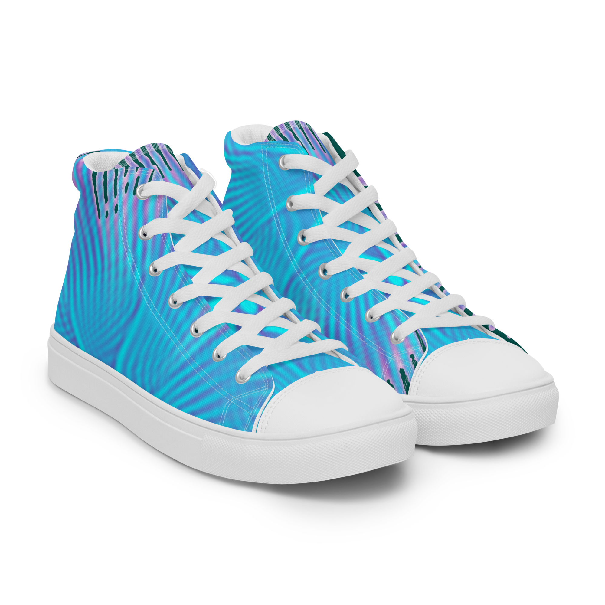 womens-high-top-canvas-shoes-white-right-front-63409d8c05388.png Women’s high top canvas shoes - Image 9