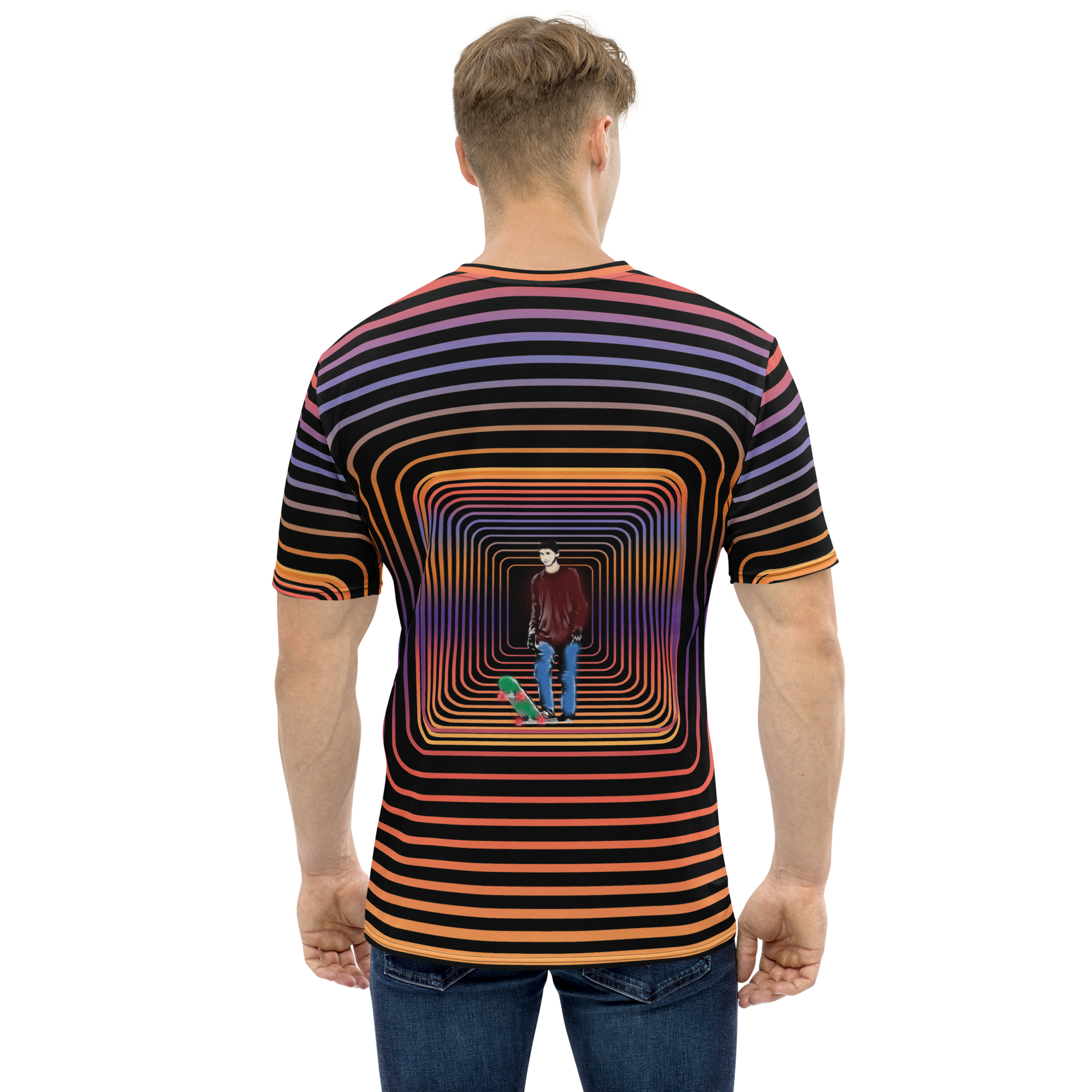 all-over-print-mens-crew-neck-t-shirt-white-back-6393a9a370f8d.png Men's t-shirt - Image 2