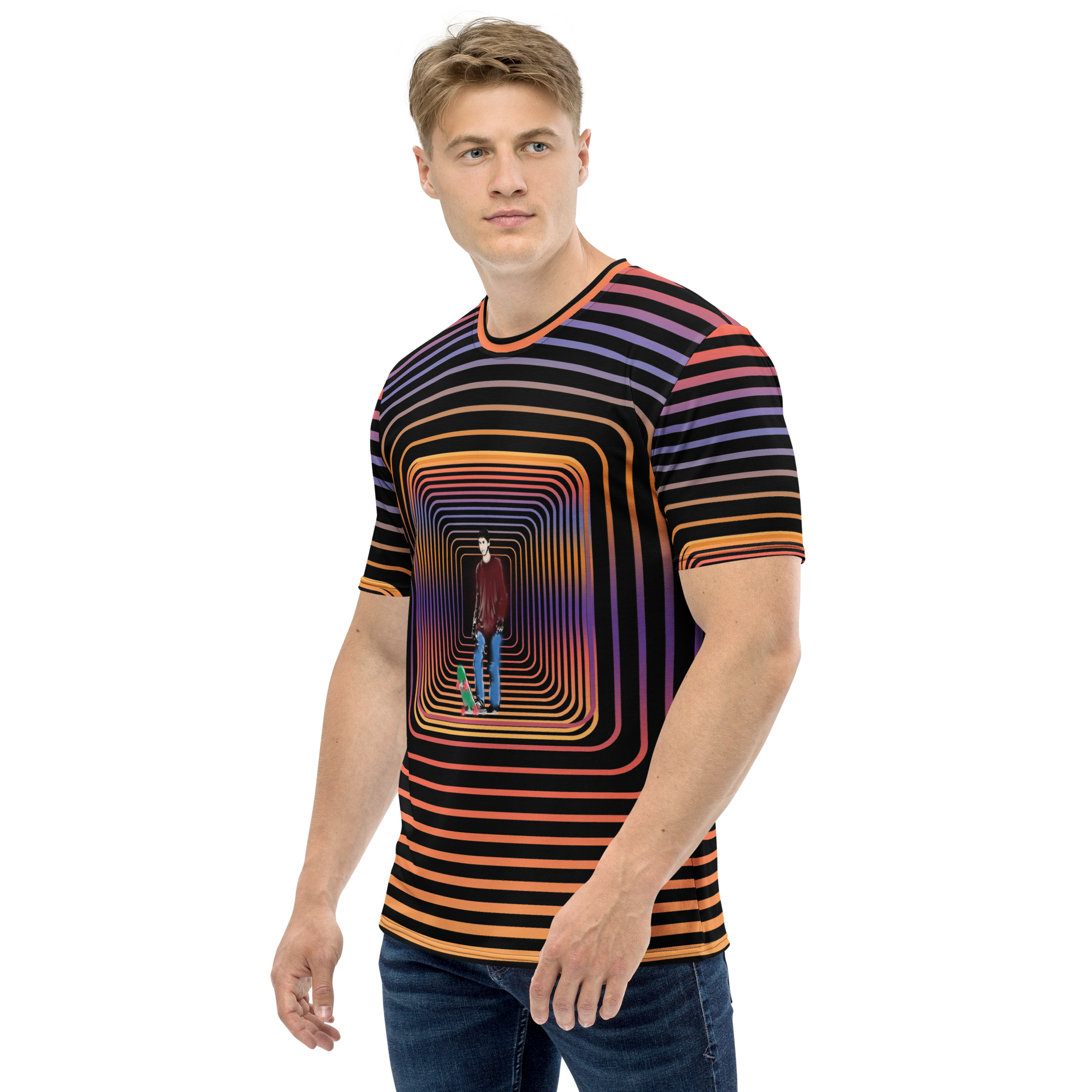 all-over-print-mens-crew-neck-t-shirt-white-left-6393a9a3710bf.png Men's t-shirt - Image 3